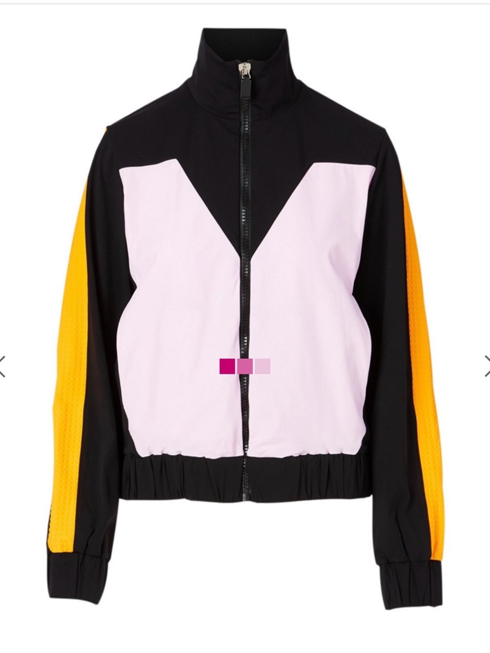 No Ka’ Oi Women's sweetie zip jacket Long Sleeve Windbreaker Color Block